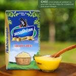 ALAKHNIRANJAN SHAHI GHEE 1 LITER TETRA PACK DESI DANEDAR GHEE