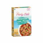 Hearty Meals 300g Rajasthani Laal Maas Cooking Mix | Instant Gravy Masala Mix Rajasthani Style | Ready in 20 - 25 min | Serves 5-6 | No Preservatives | Ready To Cook Indian Premix Masala Spice |4 Packs 75g each