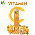 MY HERBAL REMEDIES VITAMIN C EFFERVESCENT TABLETS FOR BOOSTS IMMUNE SYSTEM | SUPPORTS COLLAGEN PRODUCTION | IMPROVES SKIN HEALTH | 4GM EACH TABLET/15 TABLETS