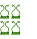 JKICHNM 30 Pcs Plant Climbing Wall Fixture Clips, Vine Plant Wall Clips, Self-Adhesive Invisible Fixing Hook for Plant Garden Wall Clip, Sticky Plant Fixing Clip for Wire Fixing (Green).