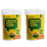 Rivera Crispy Corn (Barbeque), Iron Rich Snacks, Pack of 2 * 110g