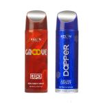 KELYN Combo Pack for Men - Body Spray for Men - Perfume - Deodorant Spray for Men, Long Lasting Deo - Scent for Men, Pack of 2 (200 ml each)
