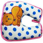 Chimany Kids Red and Green Decorative Baby Pillow (Pack Of 2)