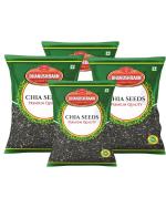 J. S. Dhanush Baan Natural and Premium Chia Seeds 400g (4x100 Gram)