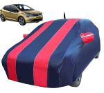 MOCKHE Car Cover Compatible with Tata Altroz with Mirror & Antenna Pocket, Water Resistant, Triple Stitched, Altroz Car Cover- Navy Red