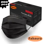 Fabaura 100% Certified Surgical masks, 3 ply mask Pack Of 200 Pcs, pollution mask, face mask 03 Surgical Mask 03 Washable, Reusable, Water Resistant Surgical Mask With Melt Blown Fabric Layer