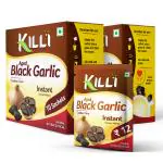 KILLI Aged Black Garlic Instant Extract, 20 Sachets for Healthy Heart