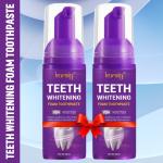 KURAIY 60ml V34 Purple Toothpaste Removes Tartar Clean Oral Hygiene Fresh Breath Whitening Teeth Care Products