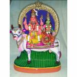 GP DECOR Multicolor Rhishaba Vaganam Multi Colour Golu Doll 1 pc 25x8x43 cm