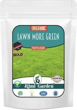 Sansar Green Lawn More Green, Essential Organic Fertilizer for Maximising Lawn green with ++ Charged Flowering Microbes Fertilizer (0.9 kg, Powder)
