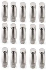 Luxuria Clear Steel Water Bottle 1000ml (Pack of 15)