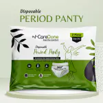 CareDone Disposable Period Panty in Comfortable and Sustainable Solution for Period Protection Size 2XL (Pack of 2)