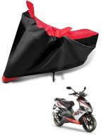 Auto Hub Bike Body Cover for Aprilia SR 150 , Dustproof UV Protection water resistant Custom Fit Cover-(Black-Red)