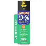 LUBRIZAP LD-50 Multipurpose Car Care Spray with Straw, Rust Remover, Lubricant, Stain Remover, Powerful Chimney Cleaner, Degreaser, and Bike Chain Cleaner & Chain Lube (200ML + 20ML Extra) Pack of 1