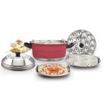 KLASSI KICHEN Idly Cooker with Steamer Plate Induction & Standard Idli Maker (4 Plates, 34 Idlis)