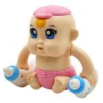 Humaira Tumbling Baby Electric Musical Toys with Light, Music, Rotating Arm Toy for Kids