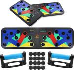 Fulkiza Foldable Push Up Board Bar Stand Push-Up Bar Pull-Up Bar (Multicolor) Push-Up Bar (Multicolor)