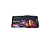 VK TRADERS Ironman PencilBox School Stationery Pencil Pouch for Boys Large Pencil 3 D Box Avenger Theme Stationery Kit Birthday Return Gift (Ironman Pouch)