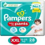 Pampers Diaper Soft Pants Lotion Grap With Aloe Vera - XXL (28 Pieces)