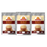 Ghotaram Jau Barley Ka Daliya Protein Rich Cracked Jau High-fiber Daliya | Jao Dalia Low glycemic index | Sprouted Hordeum vulgare Porridge-Cooling summer Jau Rabdi/Marwar Rabdi Guli-2940g(pac 3x 980g)