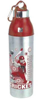 Fable Red Stainless Steel Flask Bottle 600 Milliliters