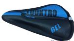 FASTPED Gel Cover, Blue Nylon Soft Bicycle Gel Saddle Seat Cycling Cushion Pad Bike Cycle Cover