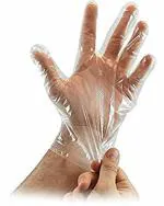 NUVO MEDSURG Disposable Gloves (Transparent) - Pack of 100