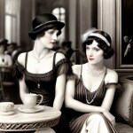 Love Creation 12x18 Size poster print for creative wall art- vintage-paris-cafe-art-print-9057(Non Sticker)