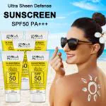 Globus Naturals Sunscreen with Ultra Sheen Defense, SPF 50 PA+++, UVA & UVB Protection, 50 gm, Set of 5
