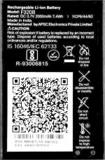 Mobcrown Mobile Battery for Jio F320B / JioPhone2 / F120B / F90 / LF-2403N (2000mAh)