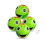 Jaspo Multicolor Ninja Turtle Synthetic Leather Super Soft Soccer Size 1 ,packof 4