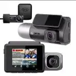 SRS ABSOLUTE 4K DashCam Full Set WiFi MicroSD GPS 24h Park Monitor Low Light Night Vision WiFi Car DVR (4K +2.5K + FHD 3 Channel High Resolution Dash Camera (Front,Rear & Inside)