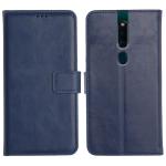 Genron Oppo F11 Pro Flip Cover Case | 360 Protection | Inbuilt Stand & Pockets | Wallet Style Leather Flip Back Cover Case for Oppo F11 Pro (Blue)