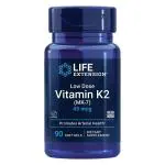 Life Extension Low Dose Vitamin K2 45 mcg, 90 softgels
