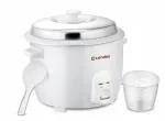 Candes Aroma 700W Automatic Rice Cooker With Measuring Cup And Spatula, White