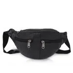 CIMONI Genuine Leather Classy Fanny Chest Bag Waist Pouch Travel Trendy Waist Bag for Unisex