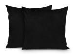 SLEEP NATURE'S Black Velvet Cushion Cover 20 x 20 inch