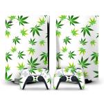 GAMENOPHOBIA PS5-Skin-Leaves Theme Disc Edition Anime Console And Controller Cover Skins Art Design