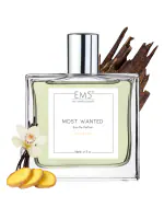 EM5 Most Wanted Perfume for Men | Eau de Parfum Spray | Vanilla Woody Warm Spicy Fragrance | Luxury Gift for Him Incomplete