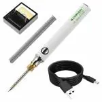 amiciTools USB Soldering Iron, 8W 3-Speed Temperature Adjustment Mini Solder Tool