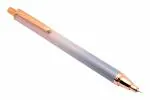 Ledos 3859 Multicolor Metal Retractable Mechanism Capless Fountain Pen Rose Gold Trims