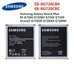 NAFS Battery For Samsung Galaxy Grand Max G7202 Eb-Bg7202Cbc 2500 Mah