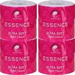 Essence ULTRA SOFT TOILET TISSUE PAPER Toilet Paper Roll (2 Ply, 450 Sheets) Toilet Paper Roll (2 Ply, 450 Sheets)