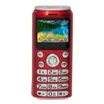 MTR Lvix L1 CAN Keypad Mobile Phone 16 MB RAM | 1.68 cm (0.66 inch) Display, 0.3MP Rear Camera Long Lasting 950 mAh Battery (Red)
