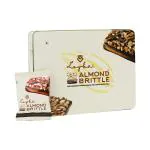 Loyka Almond Brittle Royal Tin box 256gm-15pcs Box