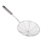 First Front Stainless Steel Deep Fry Strainer and, MultiColour (pack of 1) l Kitchen Tools l Essential Kitchen Tools l Tools l Kitchen l Utensils l Stainless Steel Tools l Steel Kitchen Tools l Metal Tools