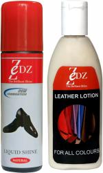 Zedz Combo Of Leather Liquid Polish And Leather Lotion