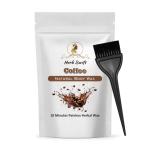 Herb Swift Coffee Wax Powder for Hair Removal for Women | Coffee Hair Removal Powder | Painless Coffee Wax Powder With Brush for Women , All Skin Types Hands, Legs, Underarms, Bikini & Intimate Area - 100 gm (Pack of 1)