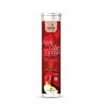 Velicia Apple Cider Vinegar 20 Effervescent Tablets for Detox and Weight Management with Green Apple Flavor