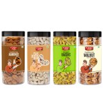 D'Nature Fresh Dry Fruits Combo Pack (Almonds 500g, Cashew 500g, Raisins 500g, Walnuts Kernels 350g)